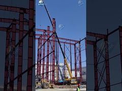 Dostawcy konstrukcji stalowych System metalowych ram Prefabrykowany magazyn konstrukcji stalowych